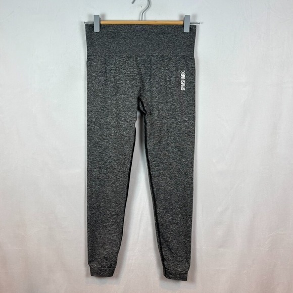 Gymshark Pants - Gymshark Adapt Seamless Marl Dark Grey Womens leggings Size M Athleisure workout